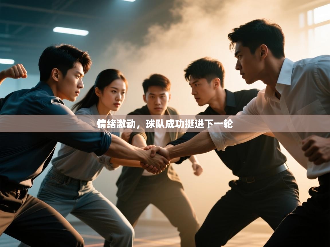 情绪激动，球队成功挺进下一轮  第2张